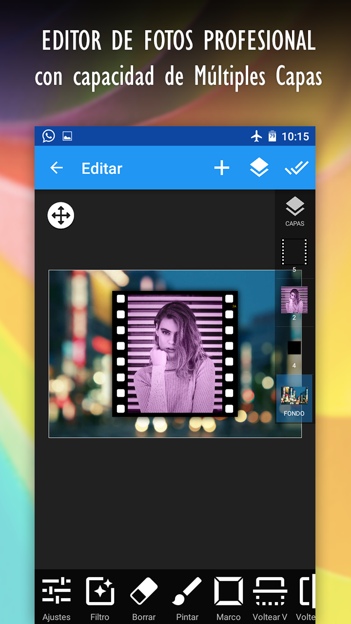 Captura de pantalla de Multilayer Photo